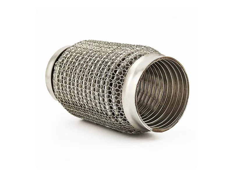 Flexível de inox trançado para escapamento — venda e instalação na Band Scap, Vila Ema